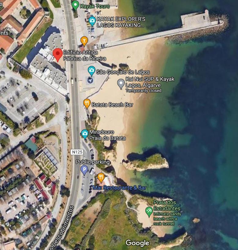 Potato Beach Apartment At Beach Front & Sea View Lagos Kültér fotó